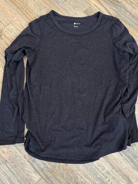 Zella Navy long sleeve t-shirt size Large